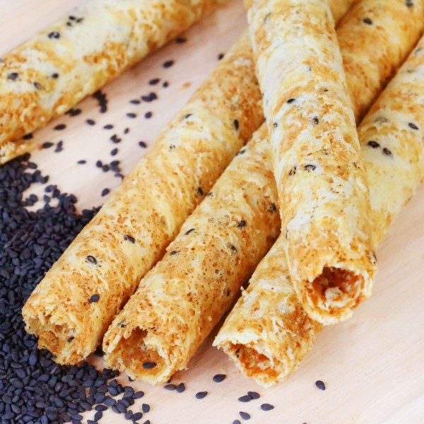 幸福+蛋捲 芝麻口味(鐵盒) - A